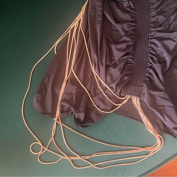 Mugler Chain Detail Ruched Skirt - Picture 10 of 11